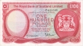 Royal Bank Of Scotland Ltd 1969 To 1981 100 Pounds,  3. 5.1977